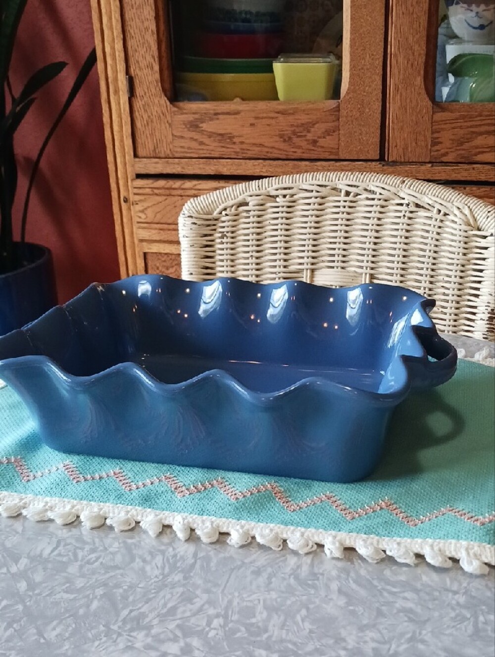 The Pioneer Woman~ Ruffled Casserole Dish